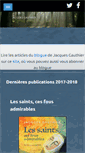 Mobile Screenshot of jacquesgauthier.com
